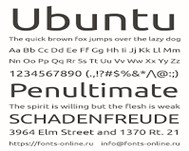 Ubuntu Font Preview